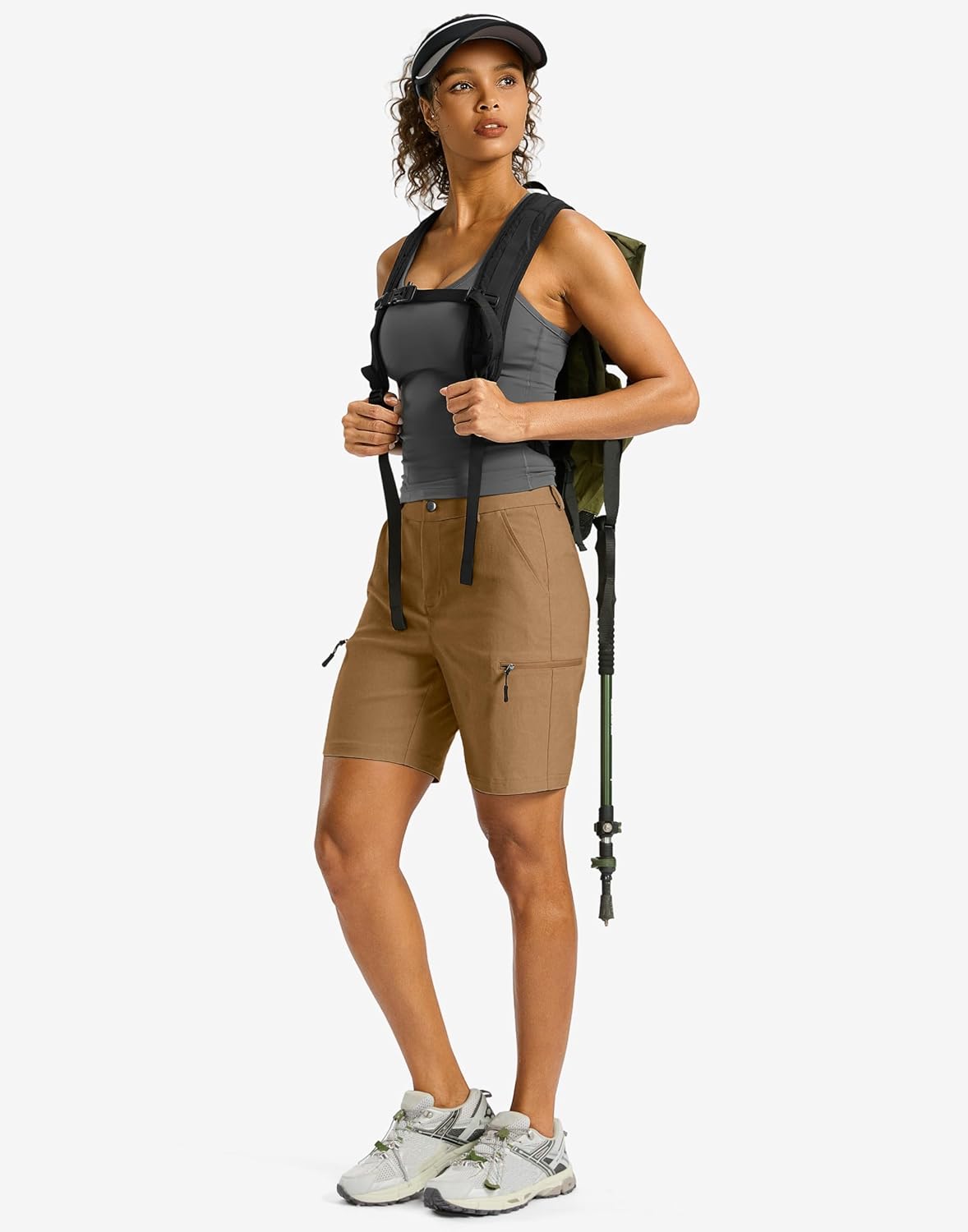 G Gradual Women's 7" Hiking Cargo Shorts Quick Dry Lightweight Golf Outdoor Work Summer Travel Shorts with Pockets - Image 5