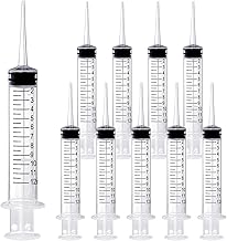 Wisdom Teeth Syringe, 12ml Dental Irrigation Syringe with Measurement, Sterile Individually Package for Oral