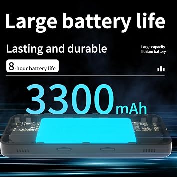 RG35XX H Retro Handheld Game Consoles rg35xxh Retro Gaming Console with 64 TF Card 3300mAh Battery Linux System 3.5-inch IPS Screen Cortex-A53 rg35xx h Portable Handheld Emulator(Black)