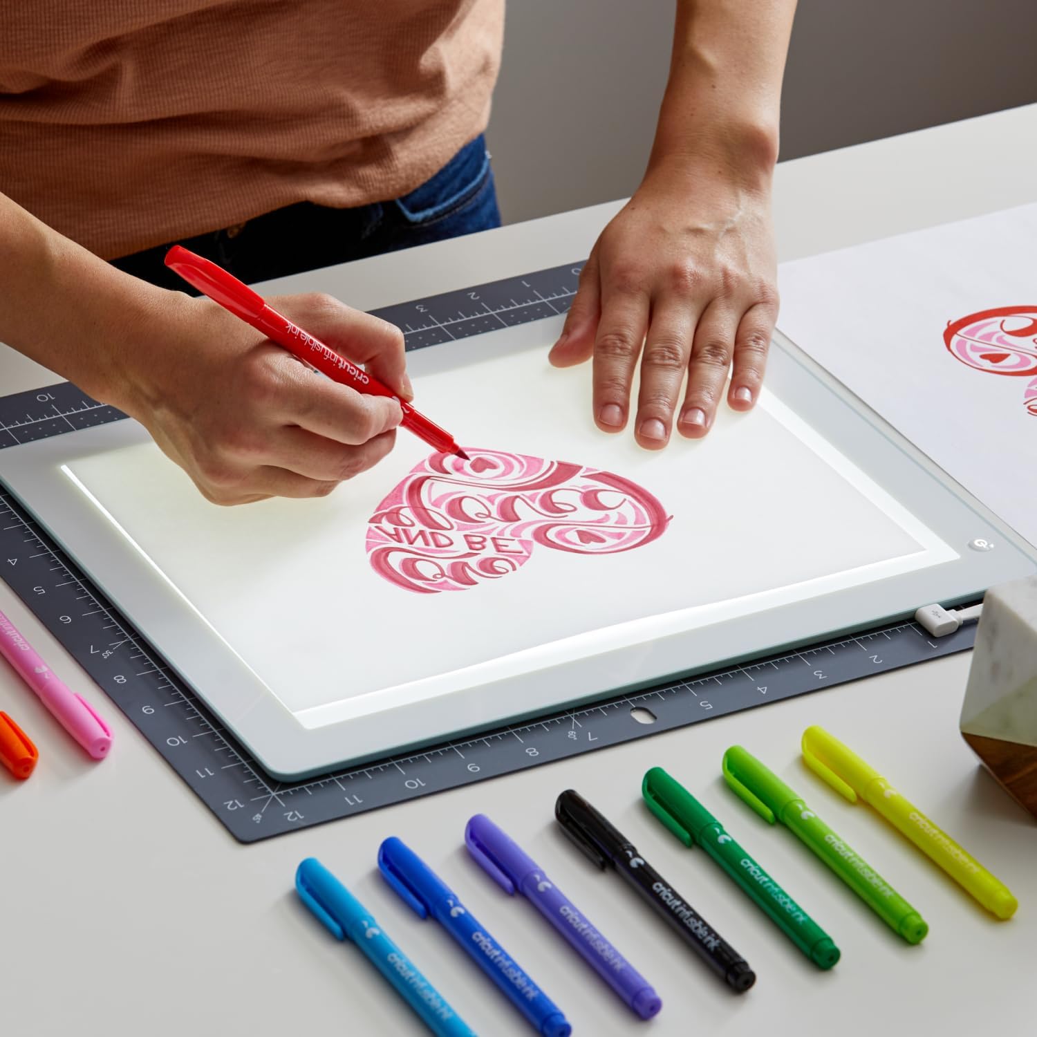 Cricut Infusible Ink Beginner Bundle | Sublimation Kit for Permanent Transfers - Includes Infusible Ink Sheets, Markers, Pens, Blank Bags & Coasters