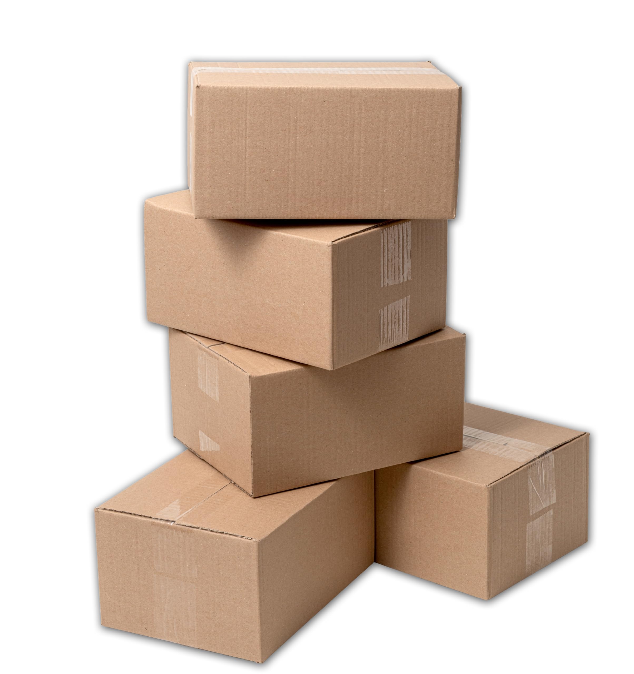 IPEA Scatole di Cartone 25 x 18 x 12 cm per Spedizioni, E-Commerce, Regali – [ 10 Pezzi ] – Made in Italy – Scatole Rettangolari Multiuso per Imballaggio Oggetti, Eventi, Feste – Scatola Confezione
