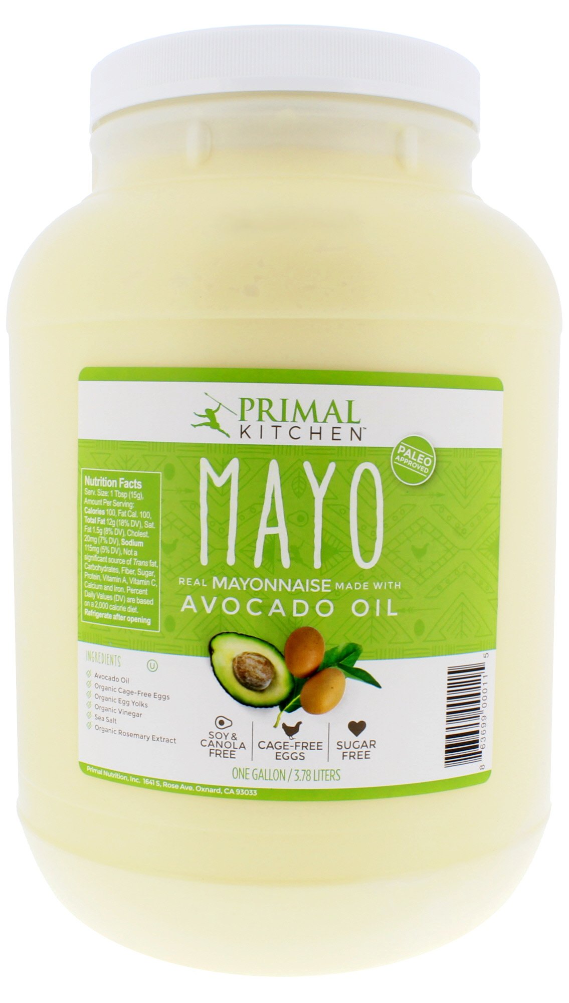 Primal Kitchen Original / 128 Fl Oz (Pack of 1) / 1 Mayonnaise