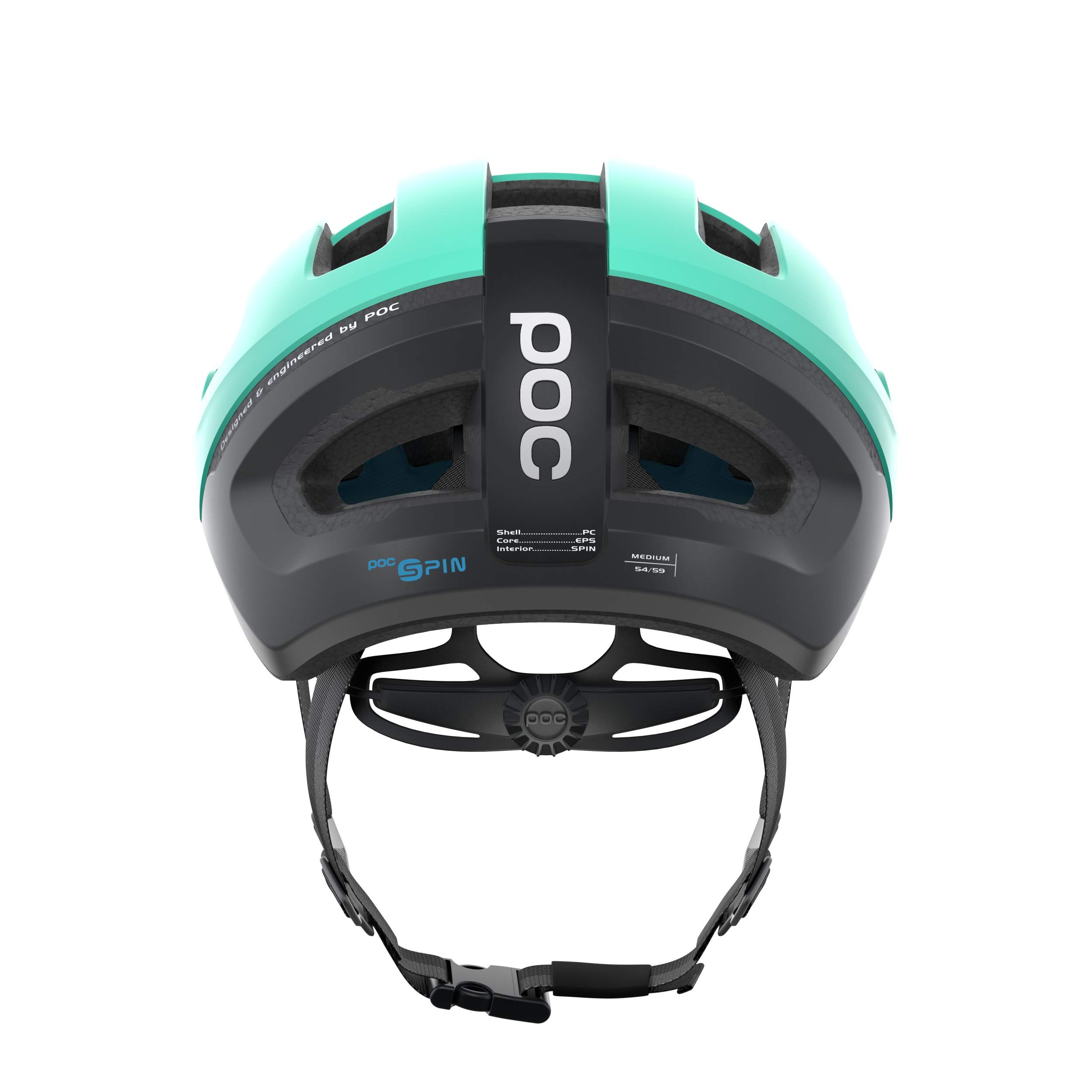 POC Omne Air Resistance SPIN Bicycle Helmet, Fluorite Green, S (50