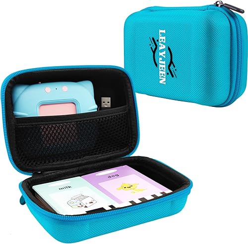Leayjeen Funda de tarjetas de palabras compatible con QuTZAullsatyLapareLapareKuoveiEdnzion para niños pequeños, tarjetas flash parlantes, juguetes