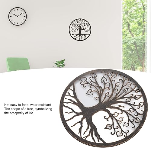 Miniatura 4 de Decoración de pared de árbol, árbol de pared de metal con forma de árbol para oficina para sala de estar para dormitorio