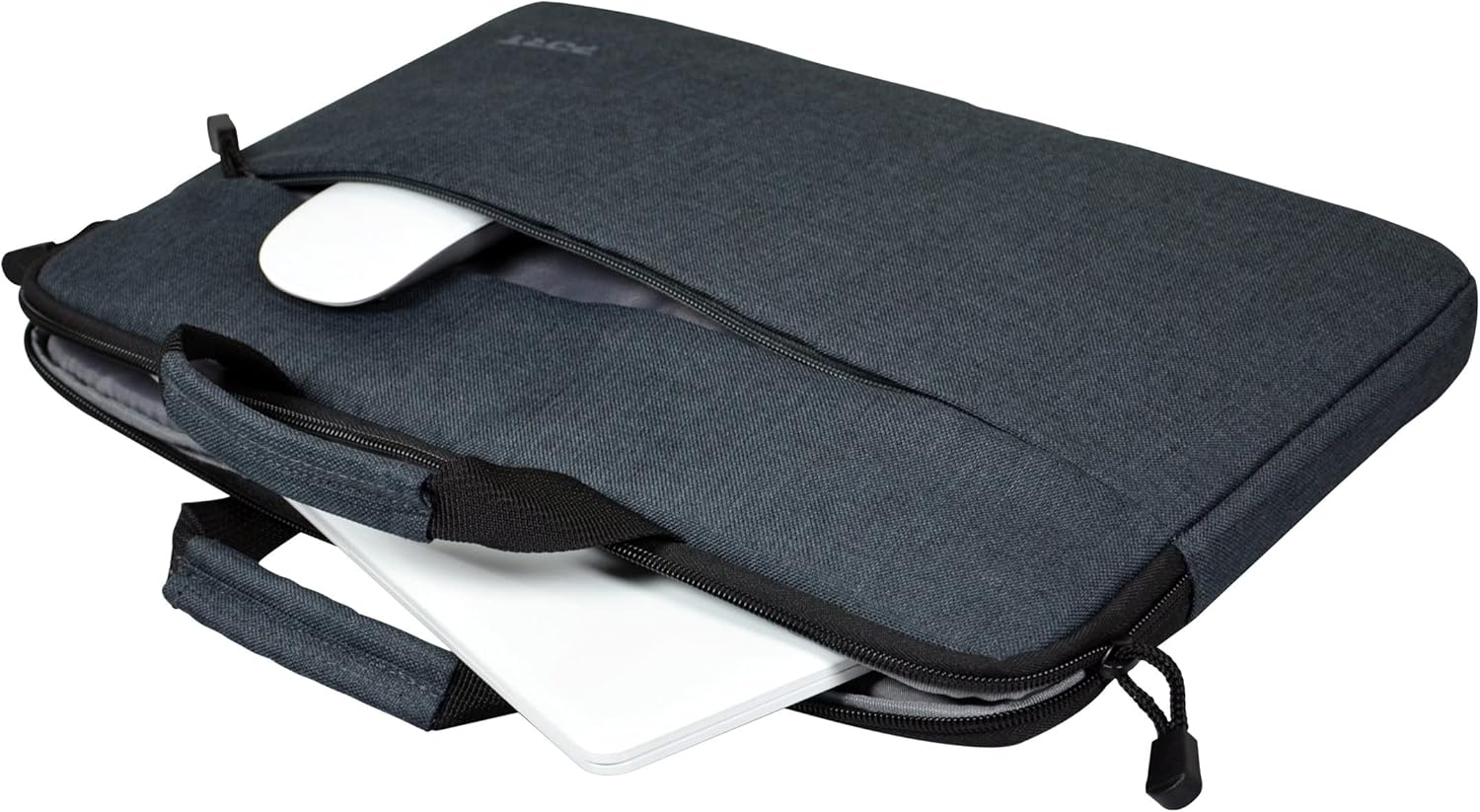 Port Designs 110201 Belize Top Loading Lightweight Padded Case for 10/13.3-Inch Laptops, Black