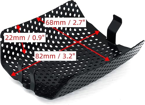 Miniatura 4 de Americruise - 1 par de protectores de freno de pinza delantera negra para Harley Touring, Road King, Electra Street Glide FLHT, FLHX y modelos