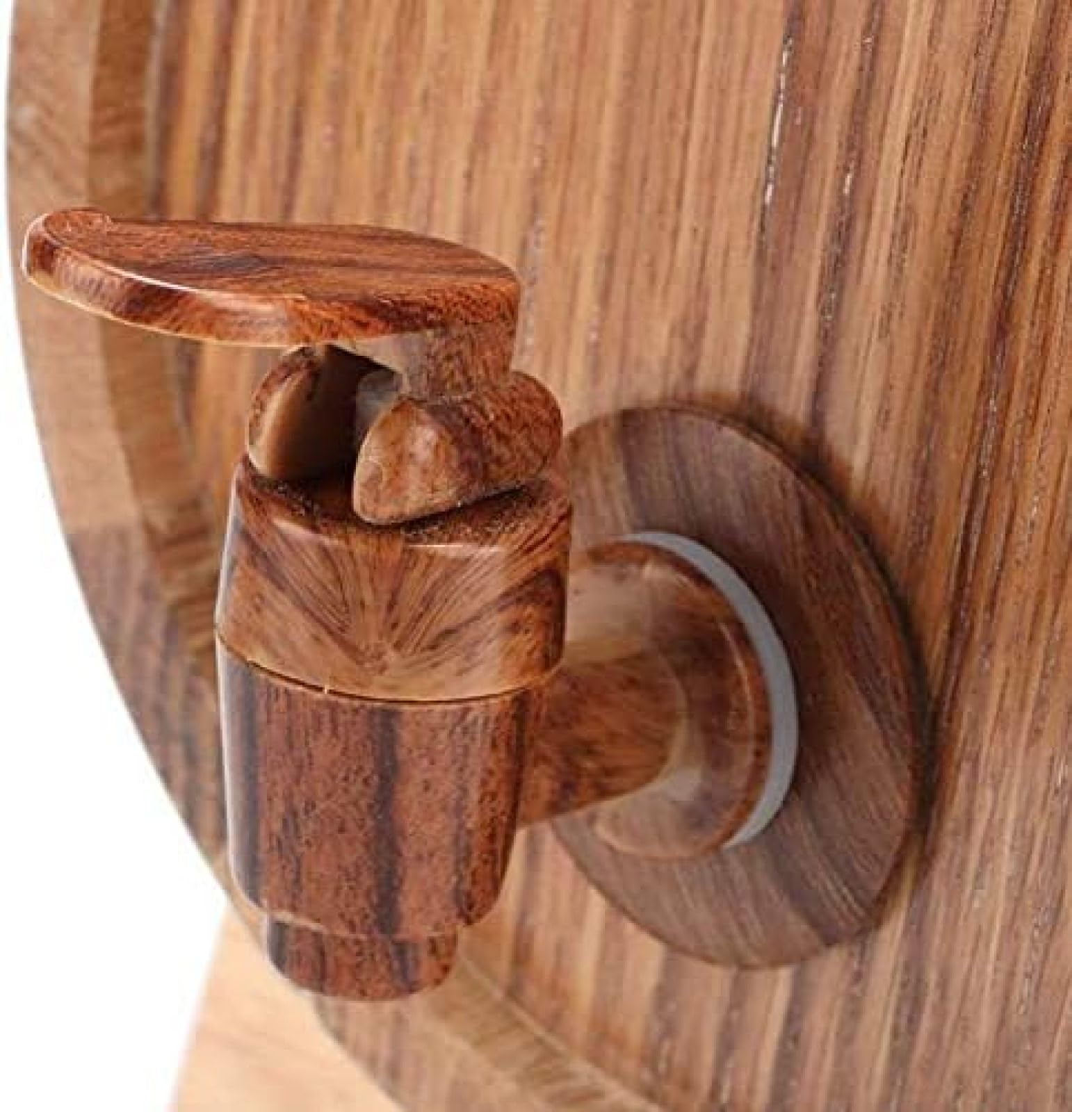 Fût Bois Avec Robinet Tonneau En Chêne De 3L Pour Vieillissement Vin/Whisky - Style Rétro Avec Robinet Botti In Legno Usate