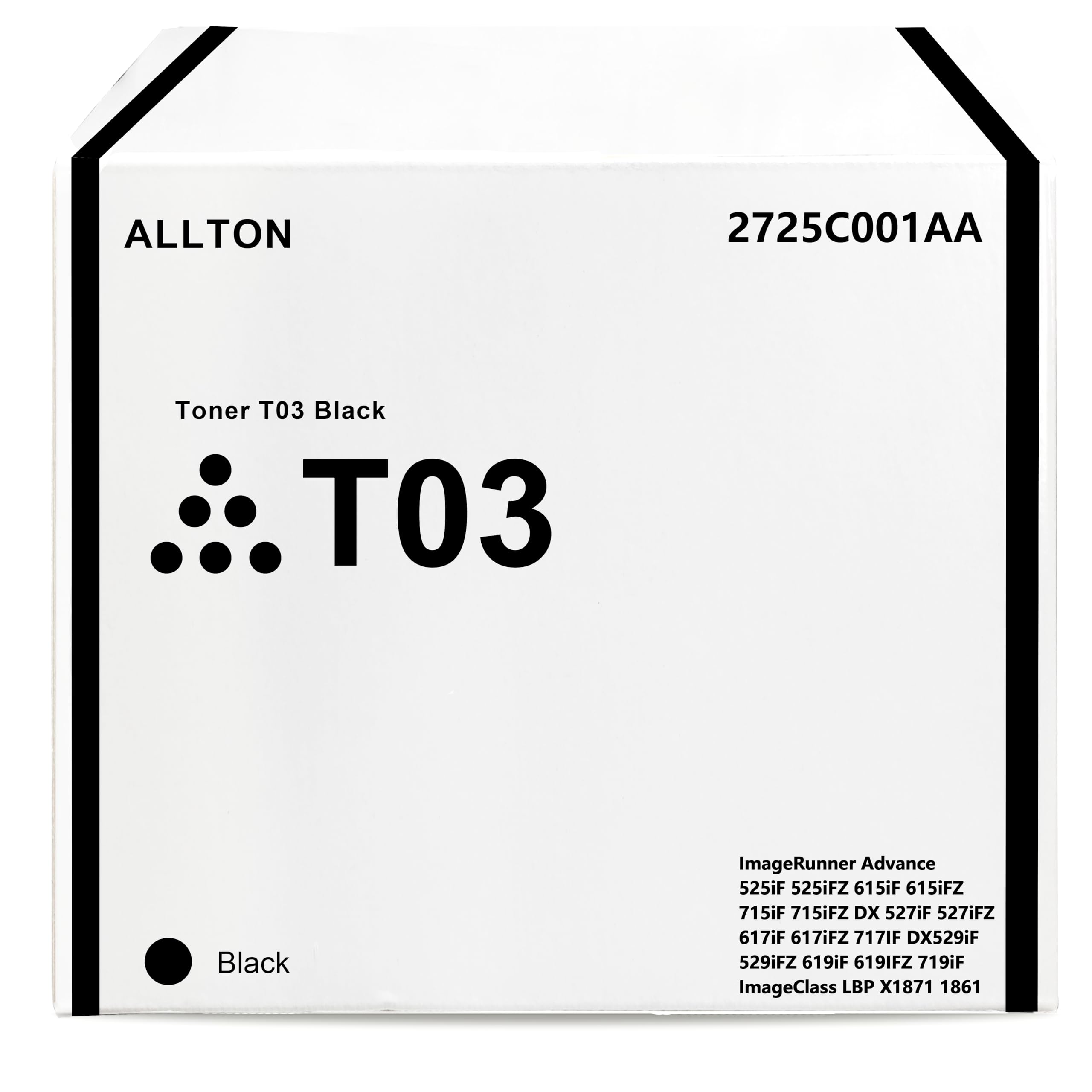 Amazon.com: Allton T03 Toner Cartridge Black (with Chip