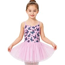 Idgreatim 2-8 Years Girls Ballet Leotard Toddler Ballerina Outfit for Dance