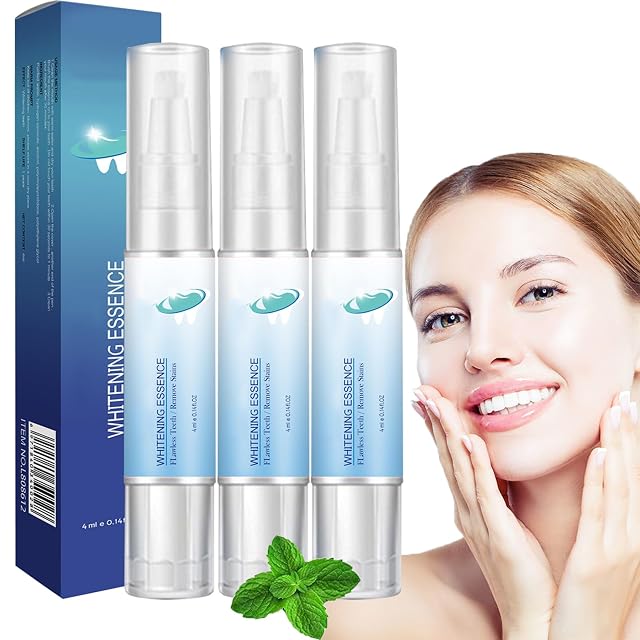 3 Pcs Teeth Whitening Essence Frosty Neptune Teeth Whitening Essence Gum Shield Therapy Gel Tooth Whitening Pen Deep