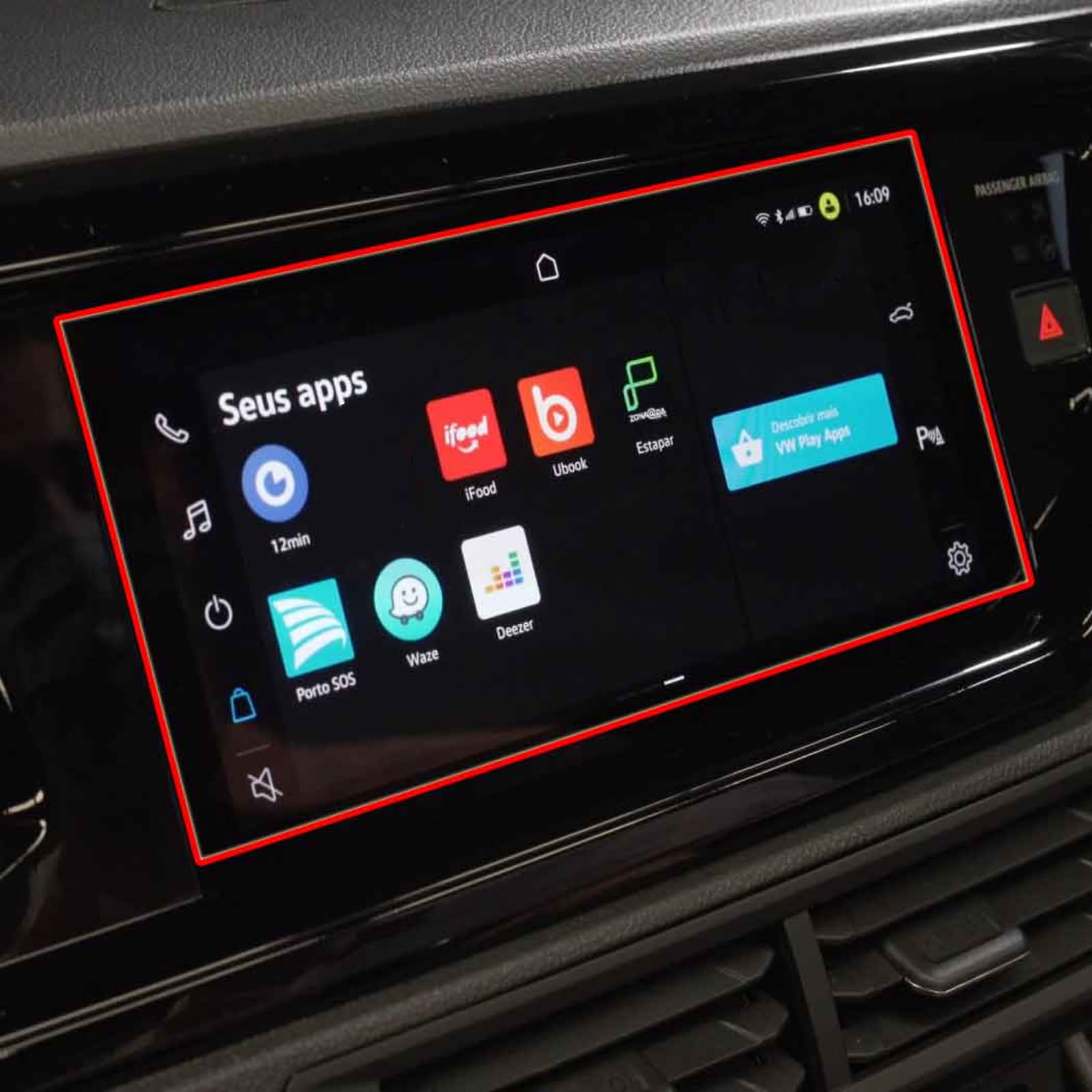 Nawigacja samochodowa Szkło hartowane Ekran LCD Folia ochronna Naklejka Osłona Dla VW Nivus 2021