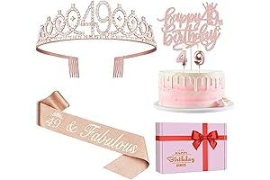 Exquisite 49th Birthday Decorations for Women: Celebrate in Style