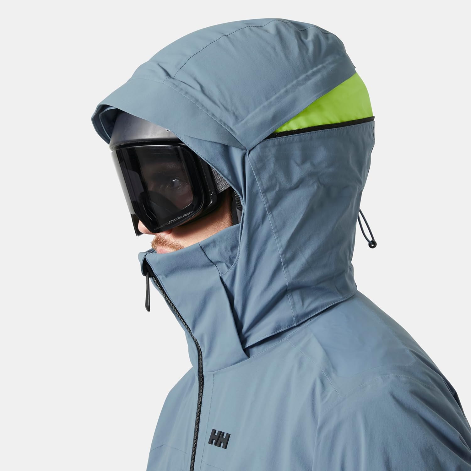 Helly Hansen Atlas Infinity Stretch Jacket, Mens Skiing-Jackets, Helly Tech Pro, H2Flow Tech, Ykk Zippers, Powder Skirt