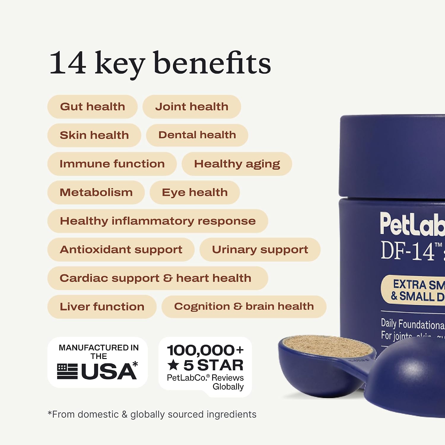  DF-14 Daily Foundation Supplement for Small Dogs thumbnail