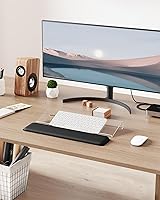 Vista 7 de Soporte de muñeca para teclado de computadora para escritorio, soporte para teclado para escribir fácilmente con almohadilla de muñeca