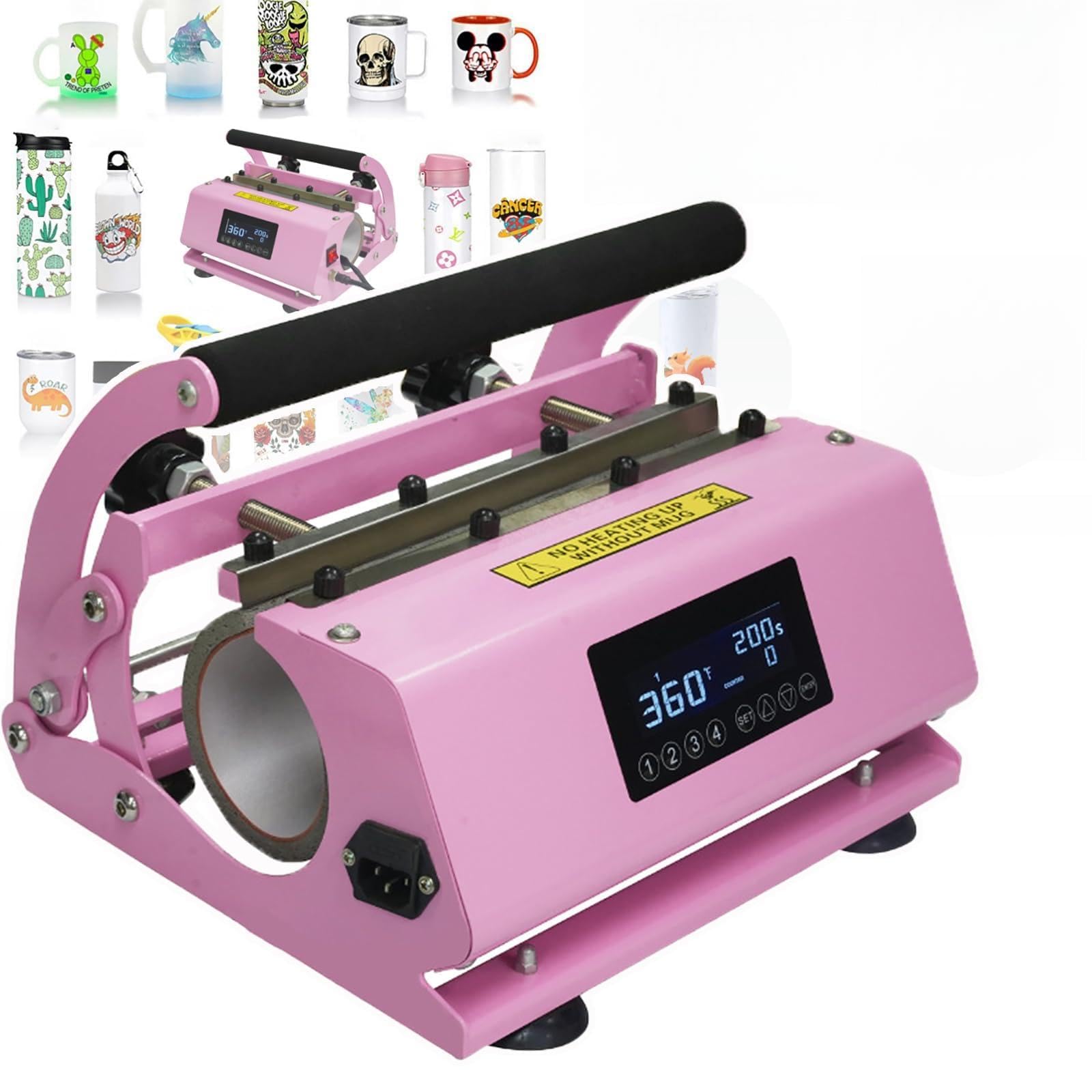 Presse-gobelet avec mémoire 4 niveaux pour sublimation sur mesure