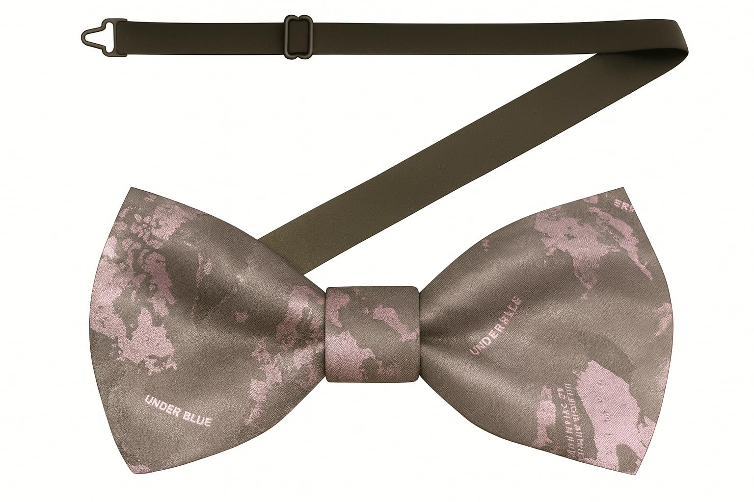 random stripe Men's Premium Satin Bow Tie – Adjustable Pre-Tied Formal Bowtie for Wedding, Party & Business Events-picture-5