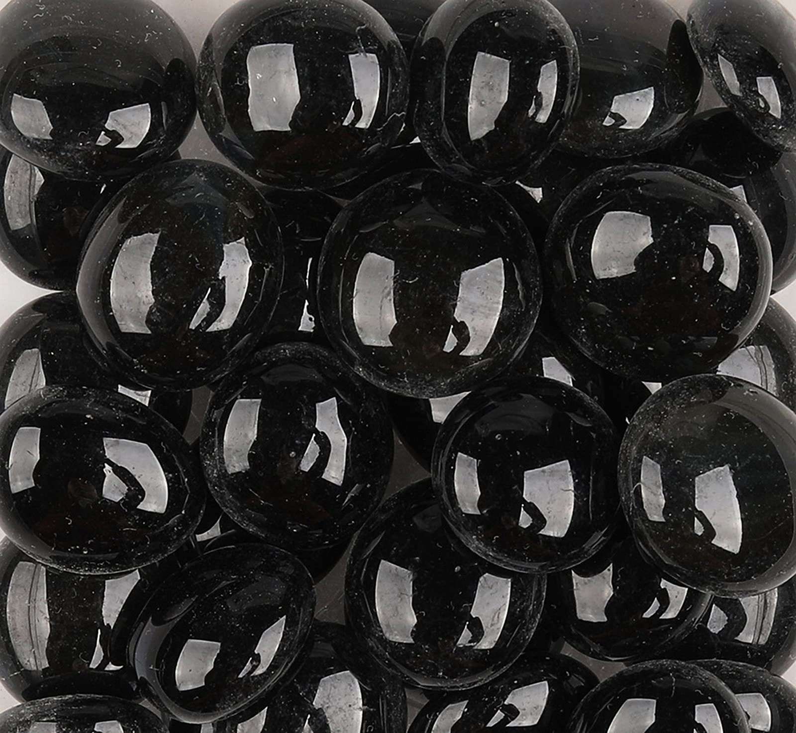 Mosaic Tiles 36 Pieces / 200 G Pack Of Glass Flat Bead Mosaic Mosaic Tile Supplies For Home Decoration, DIY Crafts, Plates, Picture Frames, Flowerpots – 1.7~2.2 Cm Irregular Tiles (Transparent Mix