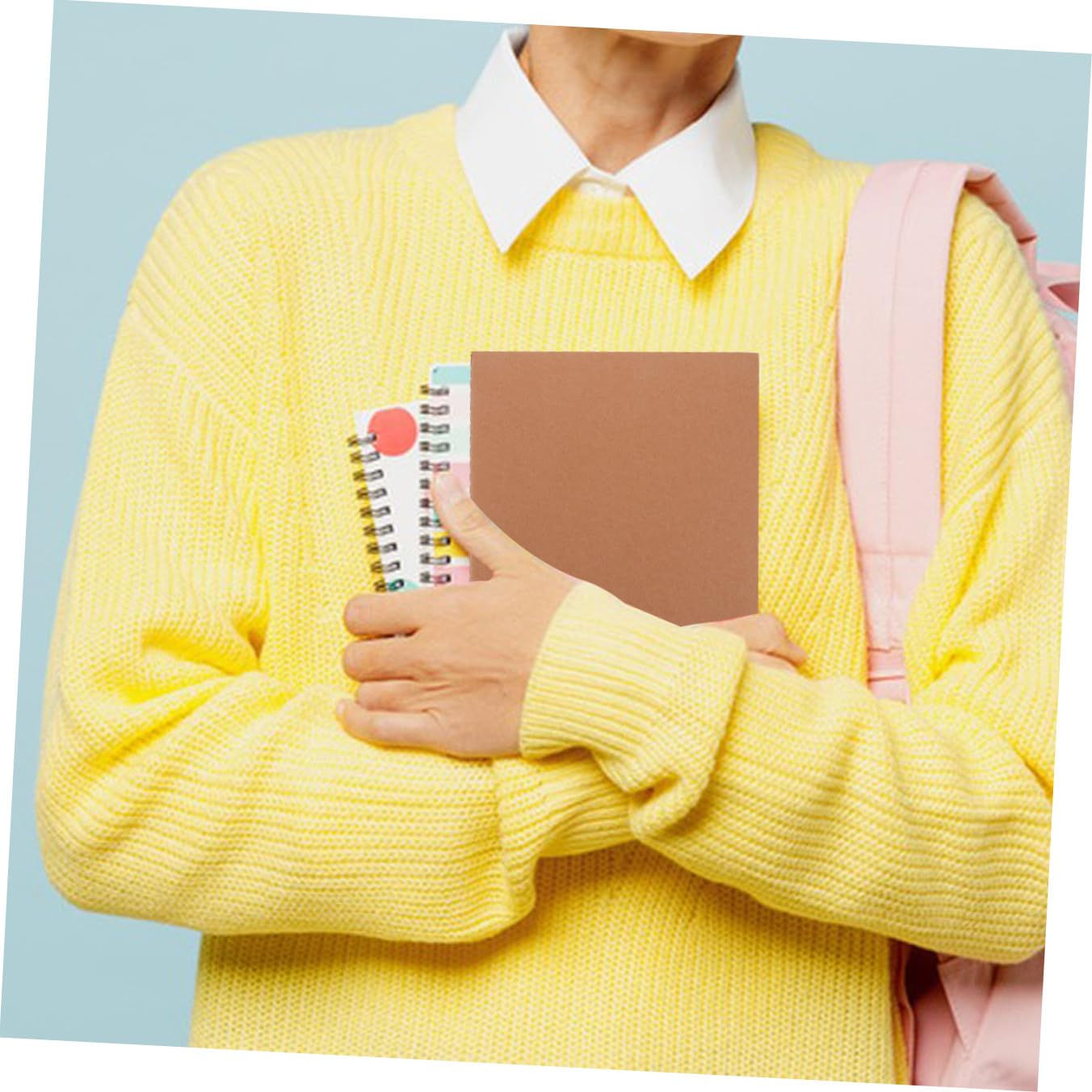 Quaderno per Disegno A4 senza Righe, Set 5 Pezzi, 36 Fogli | Carta Kraft, Pagine Bianche Versatili, per Viaggio e Lavoro, Decorazioni Scuola, Small Notebook