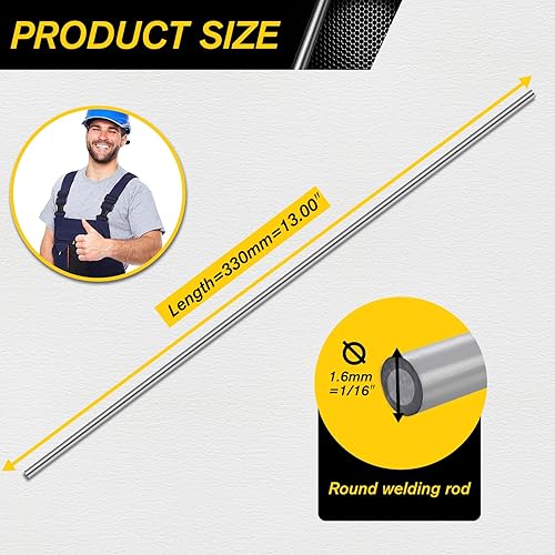 Miniatura 2 de Varillas de soldadura de aluminio, varillas de soldadura de aluminio, varillas de soldadura, 50 varillas de soldadura de bajo punto de fusión