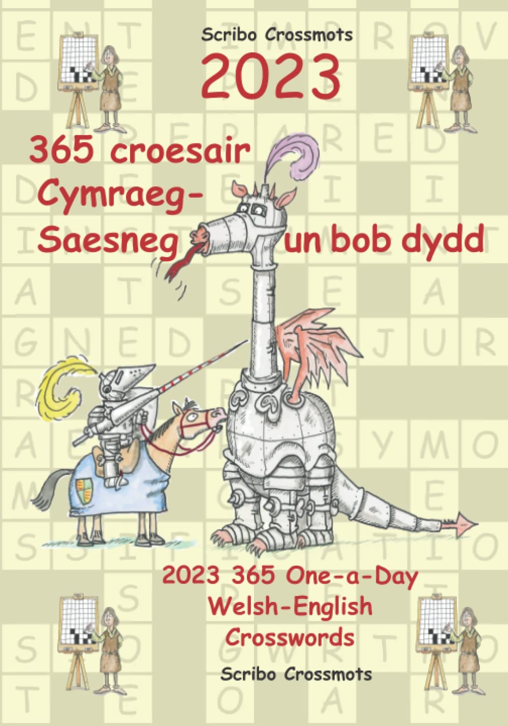 2023 365 croesair Cymraeg-Saesneg un bob dydd: 2023 365 One-a-Day Welsh-English Crosswords: 31 (Dual-language Crosswords)