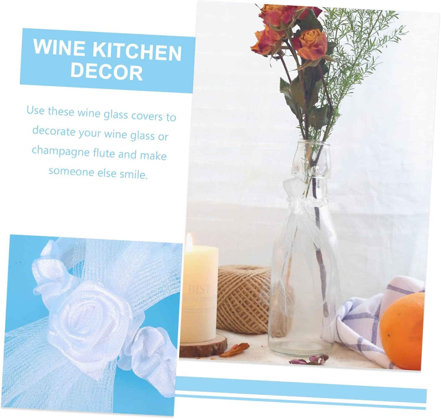 1 Set Bride and Groom Wedding Wine Glass Covers Elegant Flute Decorations for Unique Celebrations Photo Props and Romantic Wine Accessories for Weddings