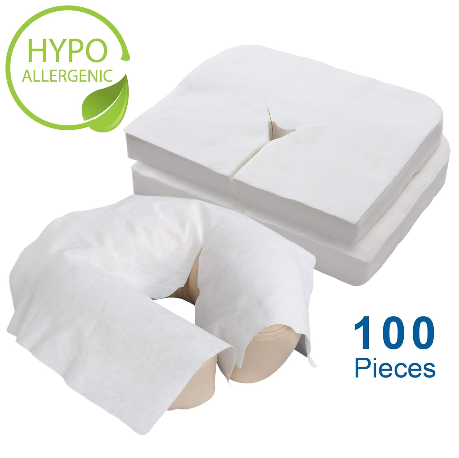 Medline - NON23325 Medical Exam Table Paper, Crepe Table Paper, 21 inches x 125 feet, Case of 12 Rolls & EARTHLITE Disposable Face Cradle Covers, 100 Count : Industrial & Scientific