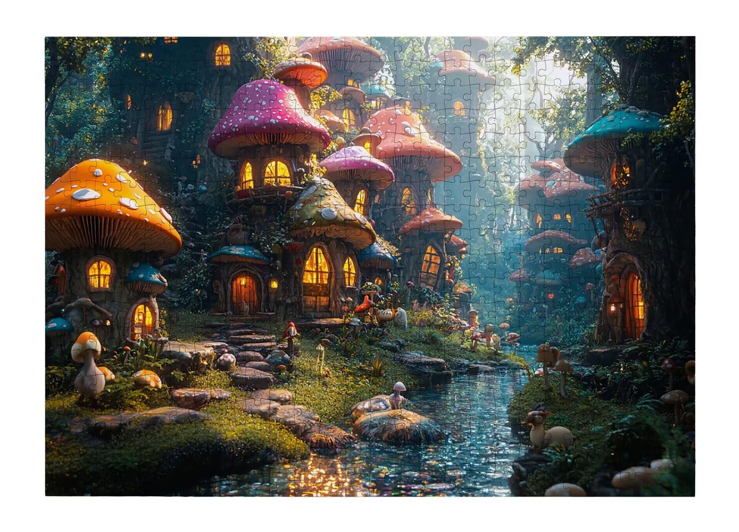 Puzzle 5000 Pieces Champignon, Puzzle Classiques, 157 x 106 cm, Décor -4601