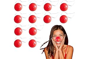 Funny Red Blinking Clown Nose