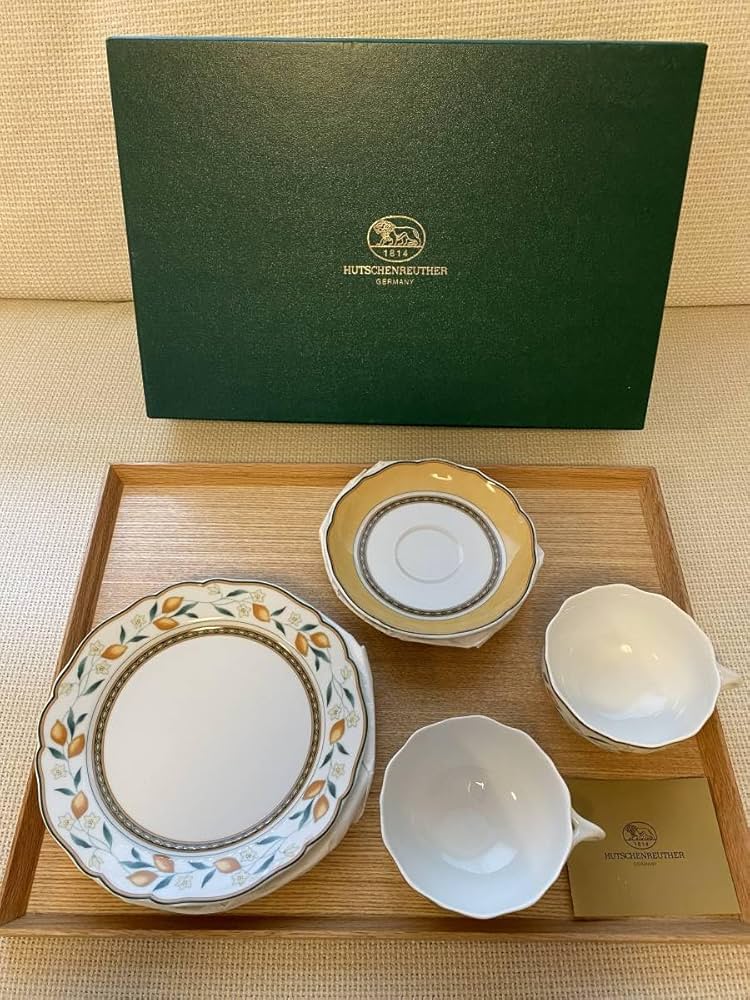 ドイツ　フッチェンロイター　VIKTORIA 花柄深皿 6枚セット フッチェンロイター 花柄 大皿 - メルカリ