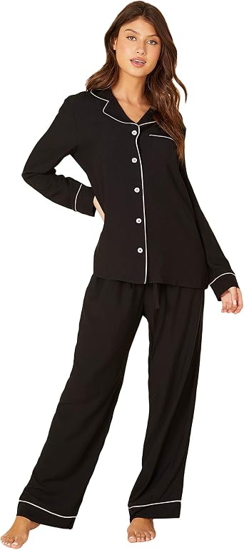 Cosabella Bella Relaxed Long Sleeve Top Pants Set