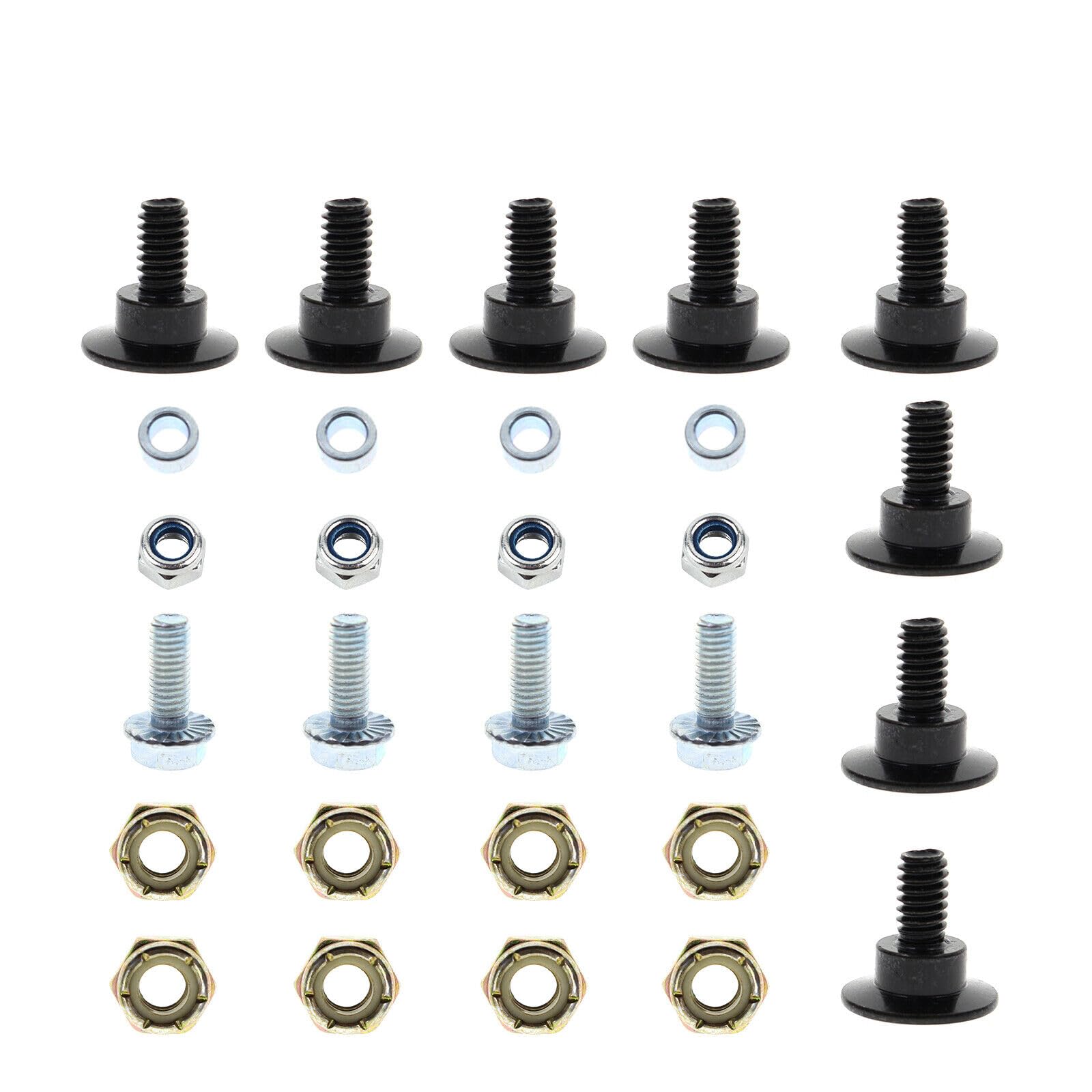 ORALOCK for Toro CCR2450 CCR3650 Paddle Bolt & Nut Kit Snowthrower 6053 136-7182 84-1971