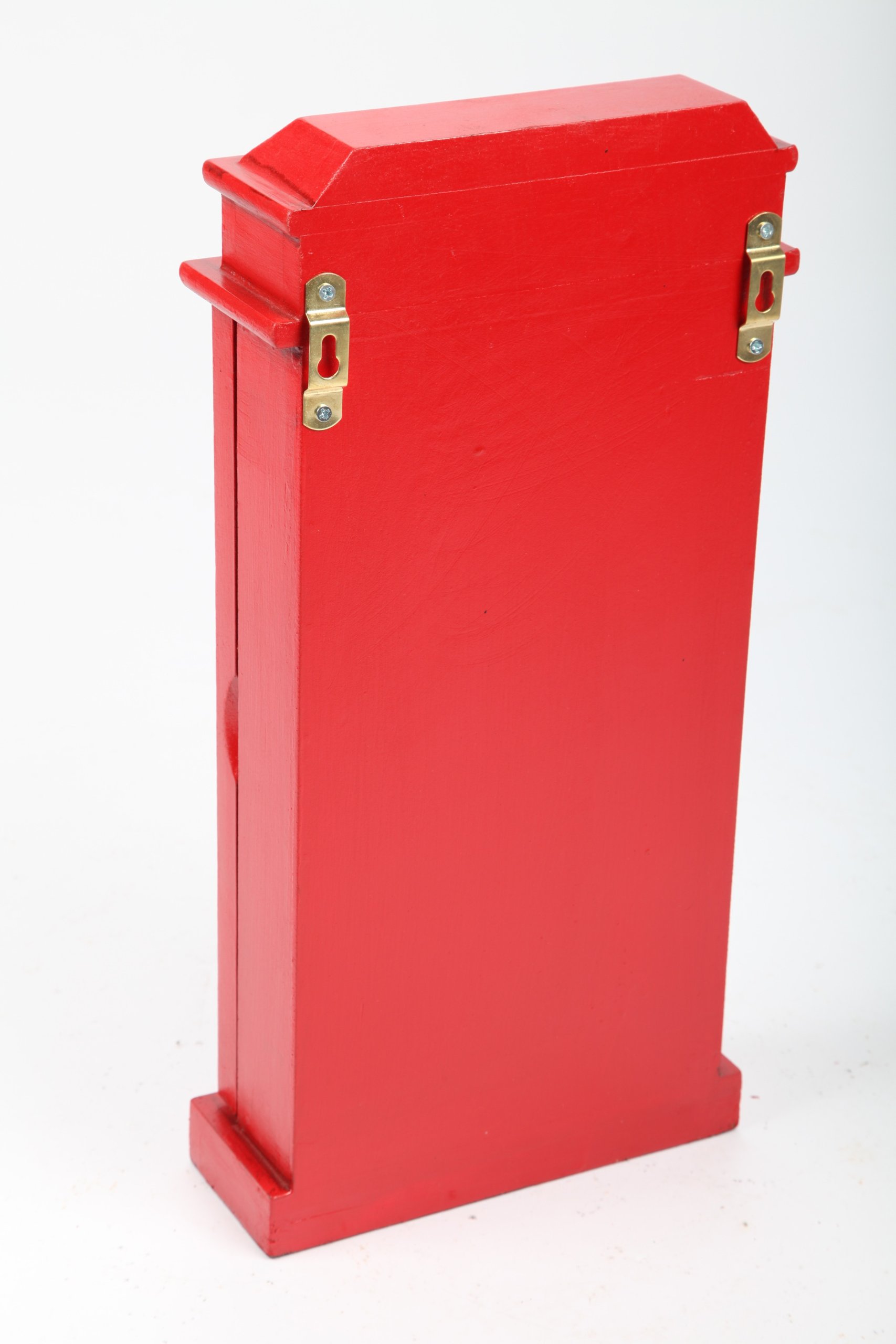 Design-Schlüsselschrank Telephone, Retro, rot, 45cm