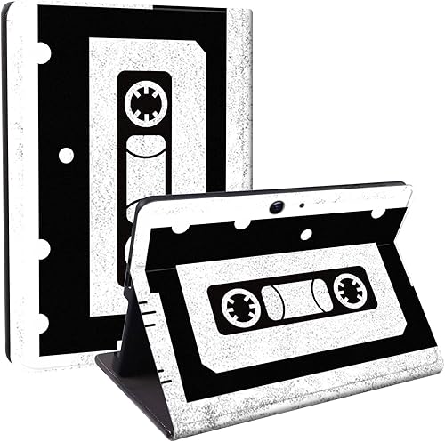 Miniatura 30 de Funda diseñada para Microsoft Surface Pro 11/10/9, protección ligera, múltiples ángulos, piel sintética, delgada, con función de encendido y apagado