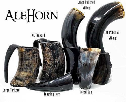 Miniatura 4 de Jarra de cerveza tipo cuerno AleHorn artesanal