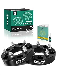 YHTAUTO 5x5.5 to 5x4.75 Wheel Adapters 1.25 Inch for Dodge, Ford, Jeep
