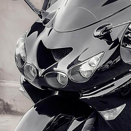 Miniatura 7 de TCT-MOTORPARTS Conjunto de faros delanteros para Kawasaki Ninja ZX14R ZX-14R ZZR 1400 2006-2011