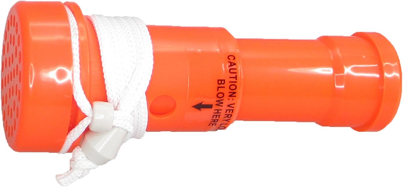 Pactrade Marine Boat Horn Safety Blaster Orange ABS Plastic Float 115DB Loudness : Sports & Outdoors