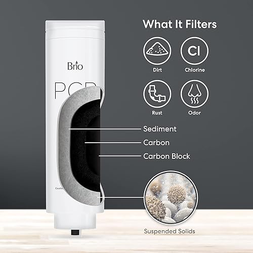Miniatura 4 de Brio Reemplazo del filtro de agua de 3 etapas del PWB para el sistema de filtración ROSL700, ROSL700BLK, ROSL700WHT