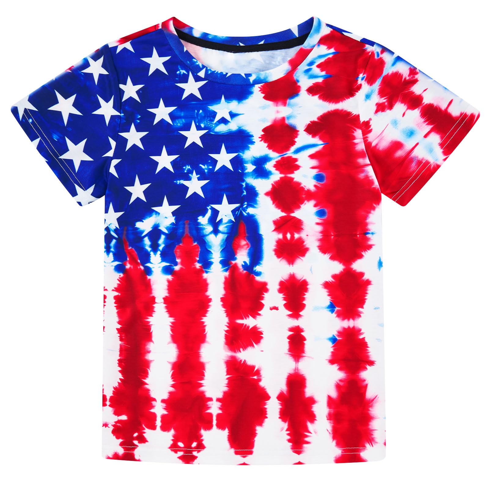 Boys Tie Dye Shirt Size 4-14 Hippies Senior Rainbow Tees T Shirts for Kids | Tees T shirts for Kids