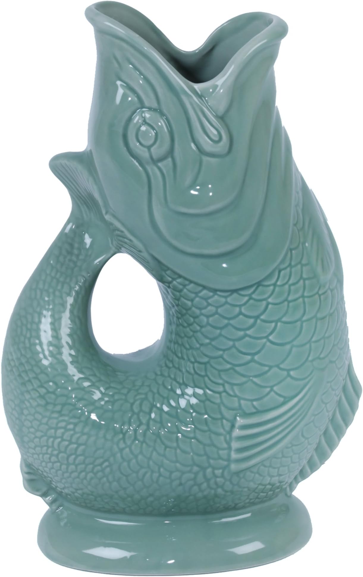 Wade Ceramics Gluggle Jug, Sage Green, Extra Large