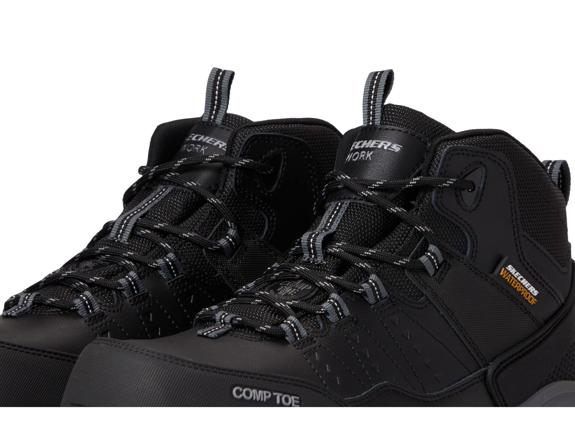 Skechers Arch Fit Tarver Comp Toe Black 11 D (M) | B2B 