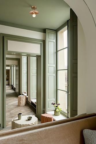 Miniatura 6 de Phansthy Lámpara colgante de techo E26 vintage con pantalla de metal colgante semiempotrada, lámpara colgante industrial Edison para cocina,