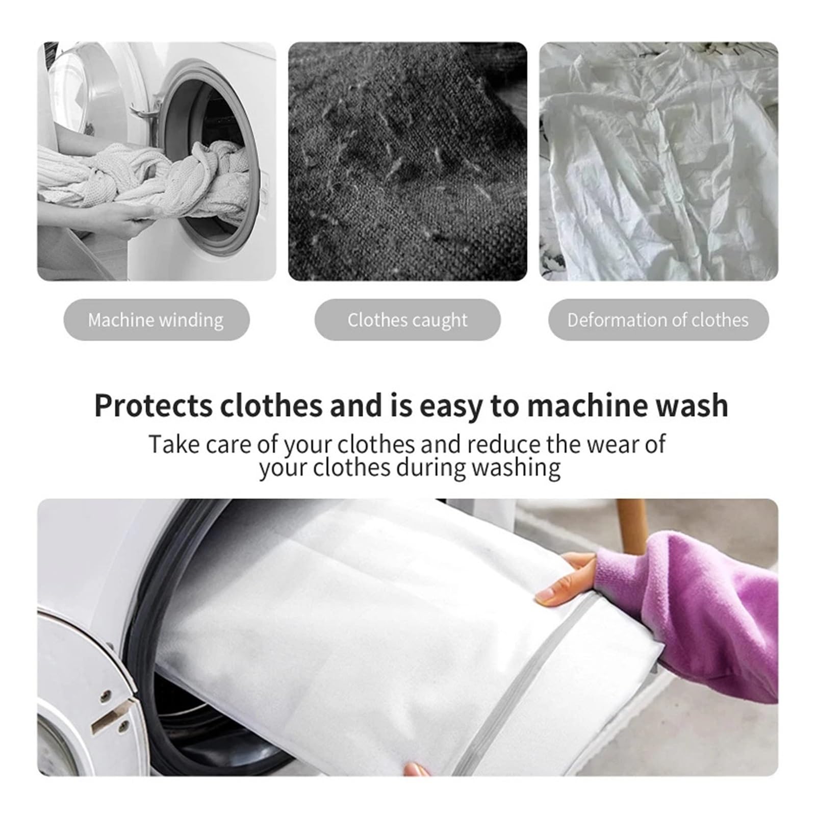 10Pcs Mesh Laundry Bags Honeycomb Organizer Reusable Washing Machines Bag Bra Für Kleidung(40X50cm)