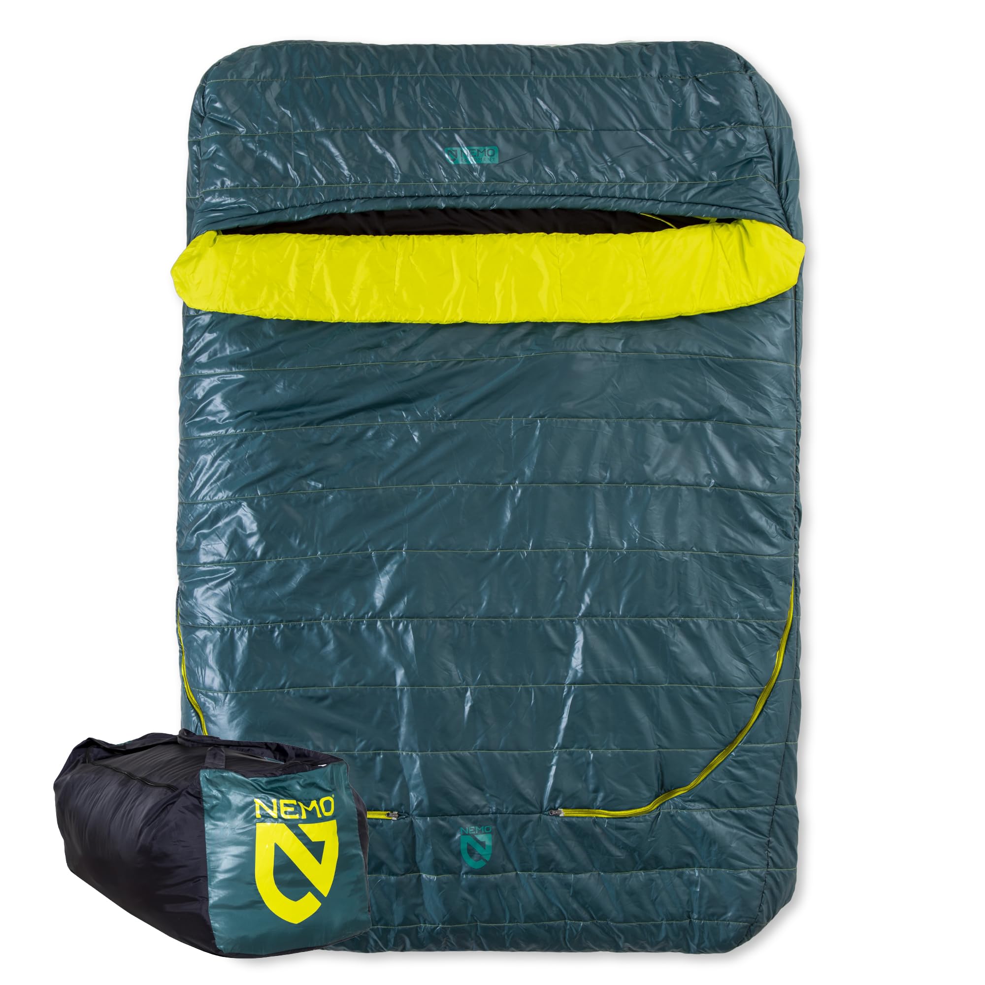 Amazon.com : NEMO Equipment Jazz Synthetic Sleeping Bag - Lagoon