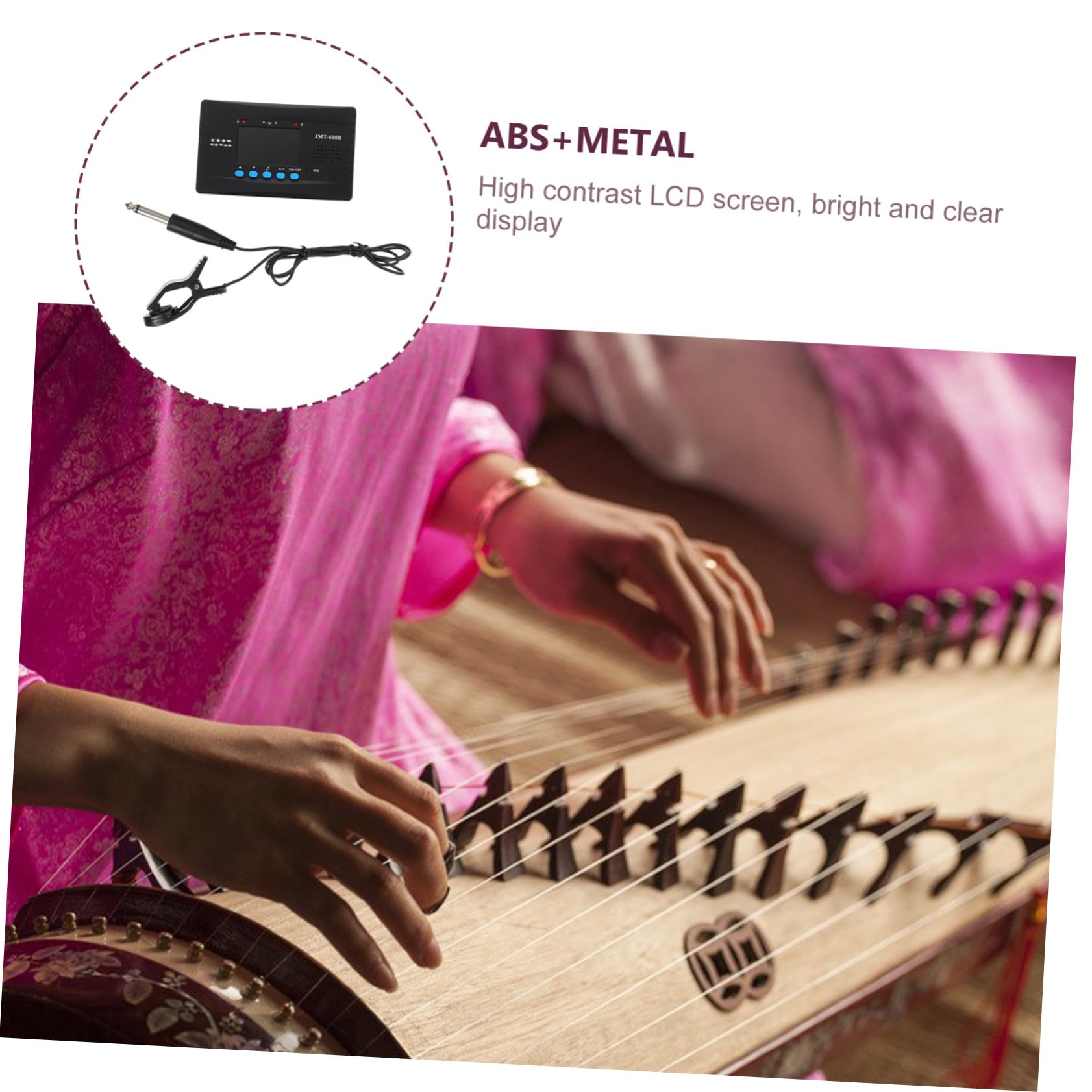 Toyvian 3 zestawy Guzheng gitarowy Humbucker metronomowy basowy akcesoria do instrumentów dźwiękowych narzędzie do tuningu Guzheng akcesoria do instrumentów