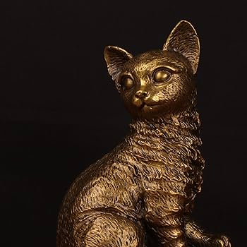 ダックのネコ納財かめ 銅製 工芸品美術品 置物 Amazon.co.jp: LAOJUNLU 純銅製猫 銅製猫 元宝製猫 ホーム