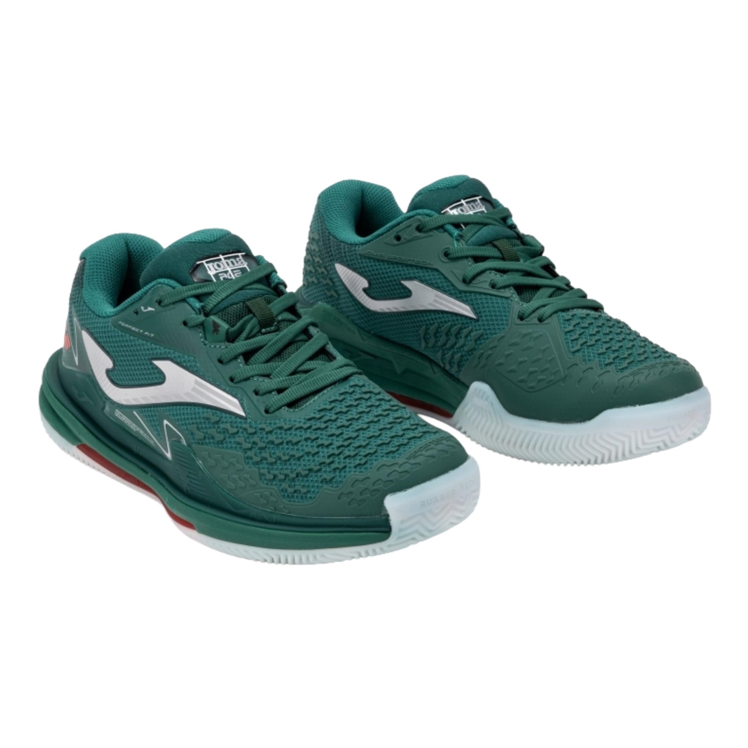 Joma Zapatillas Tenis All Court Hombre Tallas 37-47 Estabilidad con Placa de Carbono y Refuerzo Antitorsión – Ace