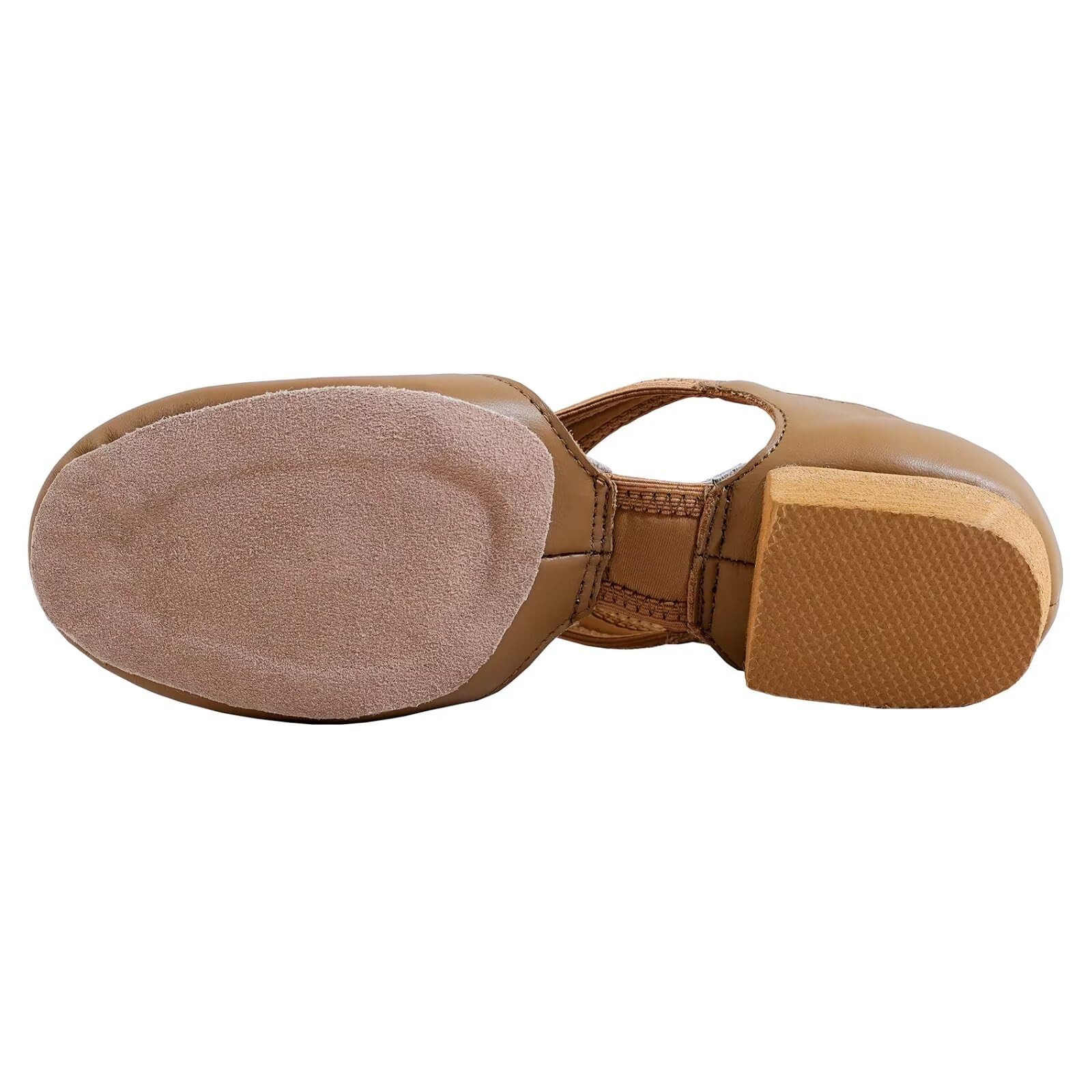Donna Nero Pelle Scarpa da Ballo Jazz Ballet Grecian Sandal